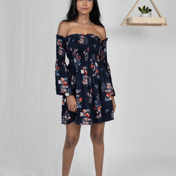 navy blue cherry dress Navy Blue Subtle Sin Dress – XOXO Cherry